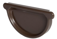 Заглушка универс. с резин. упл., сталь, d-150 мм, коричневый, Aquasystem